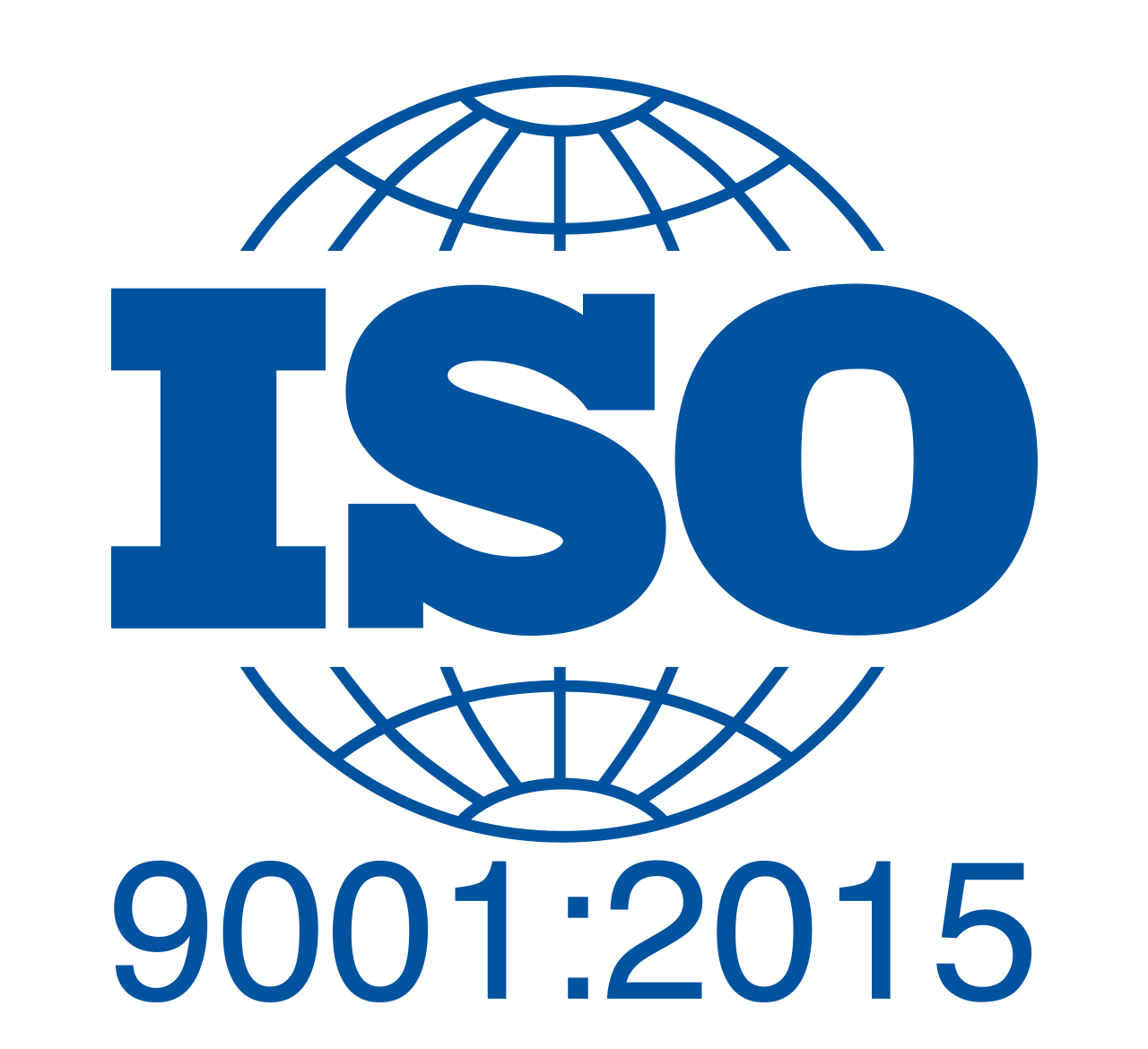 ISO 9001:2015 certification badge