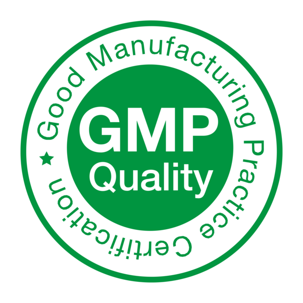 GMP certification badge